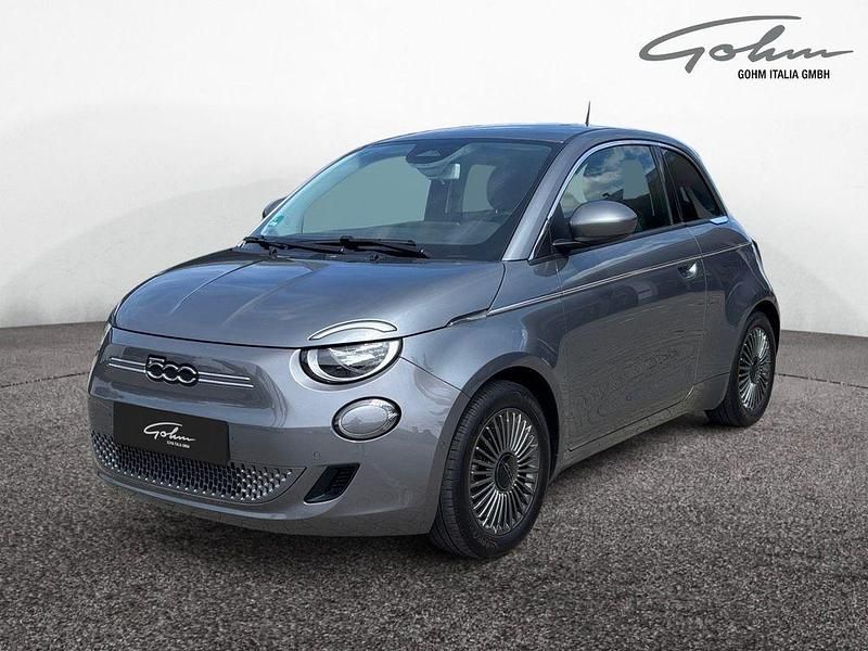 Grau Gebraucht 2021 Fiat 500e Icon Limousine | 16.990 € (Fairer Preis) - Bild 1/4