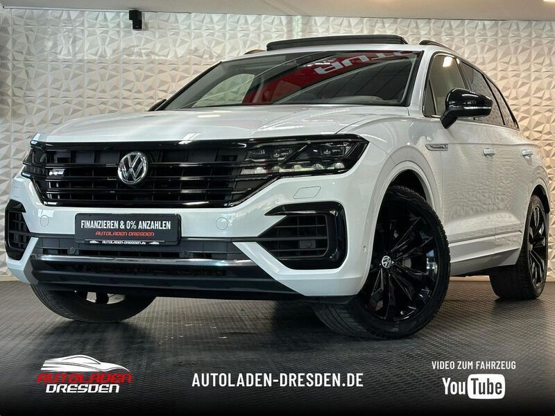 Weiß Gebraucht 2018 VW Touareg R-line SUV | 42.999 € (Fairer Preis) - Bild 1/4