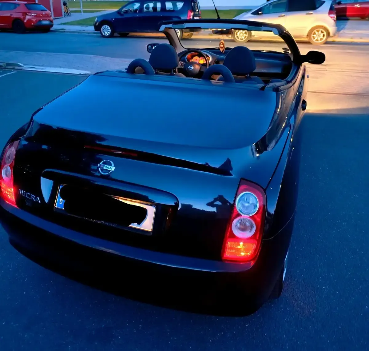 Gebraucht Nissan Micra 90 PS (66 kW) 2007 Schwarz Cabrio