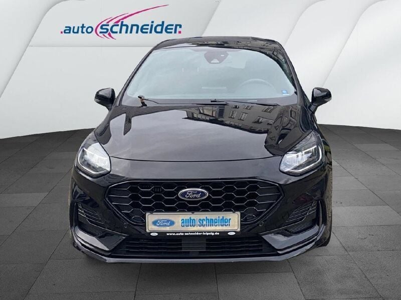 Gebraucht Ford Fiesta ST-Line 101 PS (74 kW) 2022 Obsidianschwarz metallic (metallic) Kleinwagen