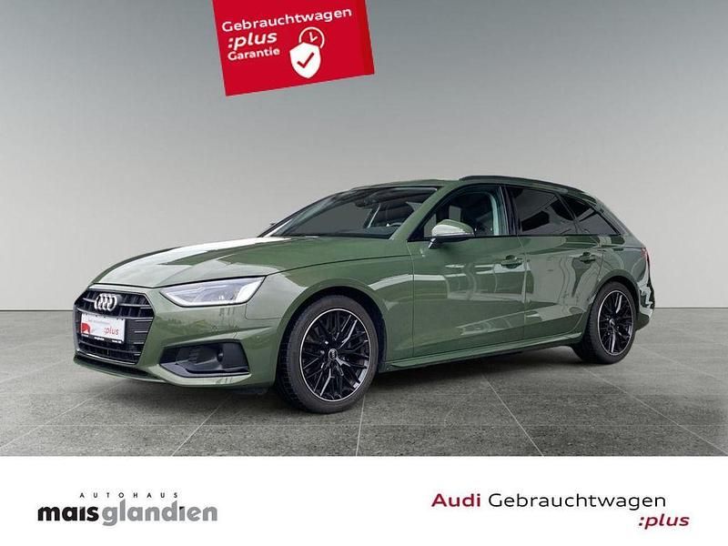 Distriktgrün (metallic) Gebraucht 2024 Audi A4 Advanced Plus Kombi | 37.480 € (Etwas zu teuer) - Bild 1/3