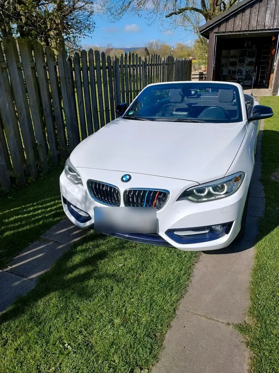 Gebraucht BMW 220 M Sport 190 PS (139 kW) 2015 Weiß Cabrio