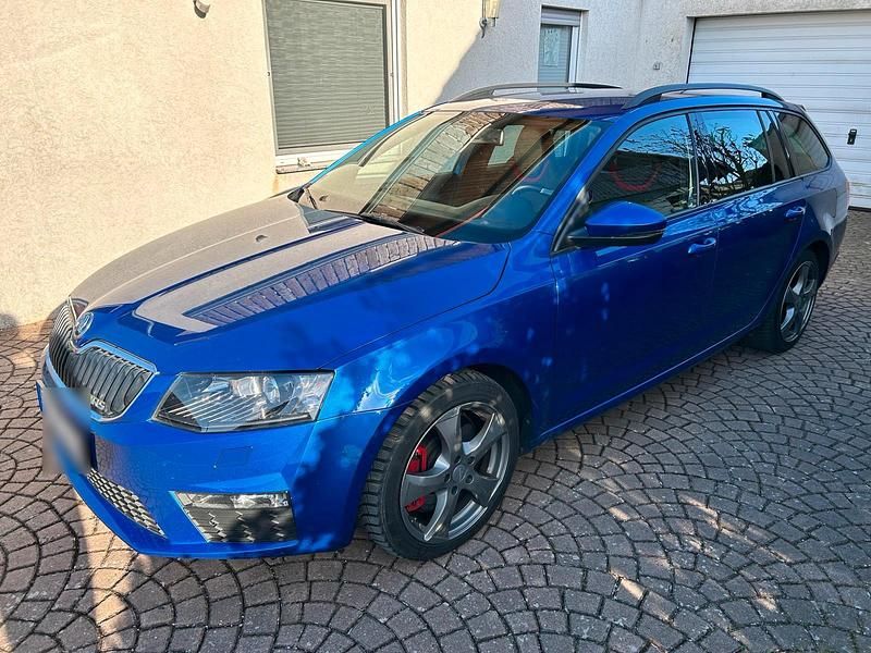 Gebraucht Skoda Octavia RS 184 PS (135 kW) 2014 Blau Kleinwagen