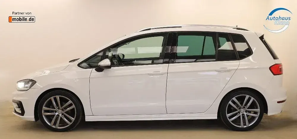 Gebraucht VW Golf Sportsvan R-line 125 PS (91 kW) 2016 Weiß Van / Kleinbus
