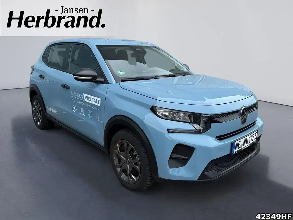 Gebraucht Citroën e-C3 83 kW (113 PS) 2025 Blau Limousine