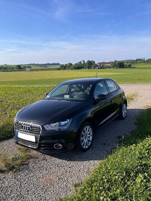 Schwarz Gebraucht 2014 Audi A1 Sportback S-Line Kleinwagen | 7.250 € (Superpreis) - Bild 1/4