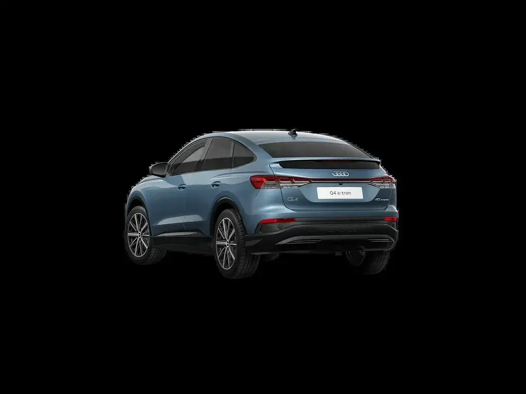 Gebraucht Audi Q4 Sportback e-tron Advanced Plus 150 kW (204 PS) 2022 Geysirblau metallic SUV