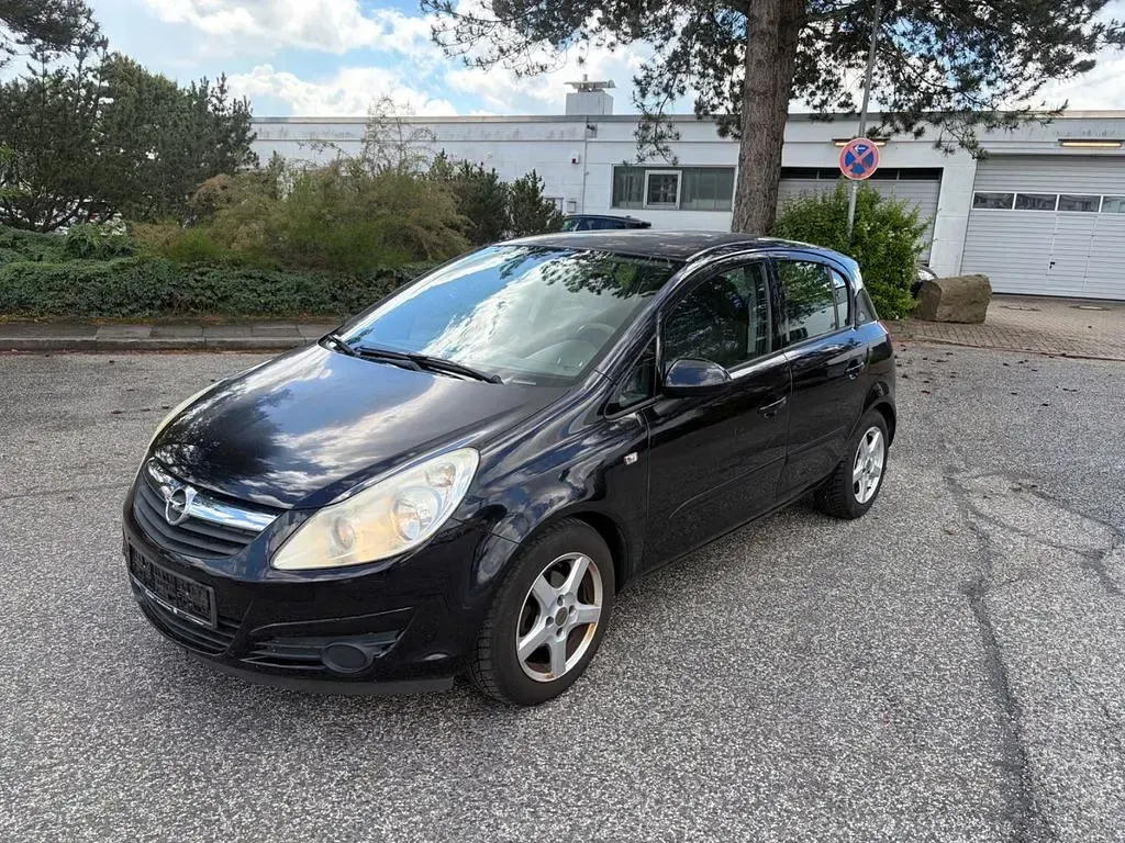 Gebraucht Opel Corsa Basis 60 PS (44 kW) 2007 Schwarz Kleinwagen
