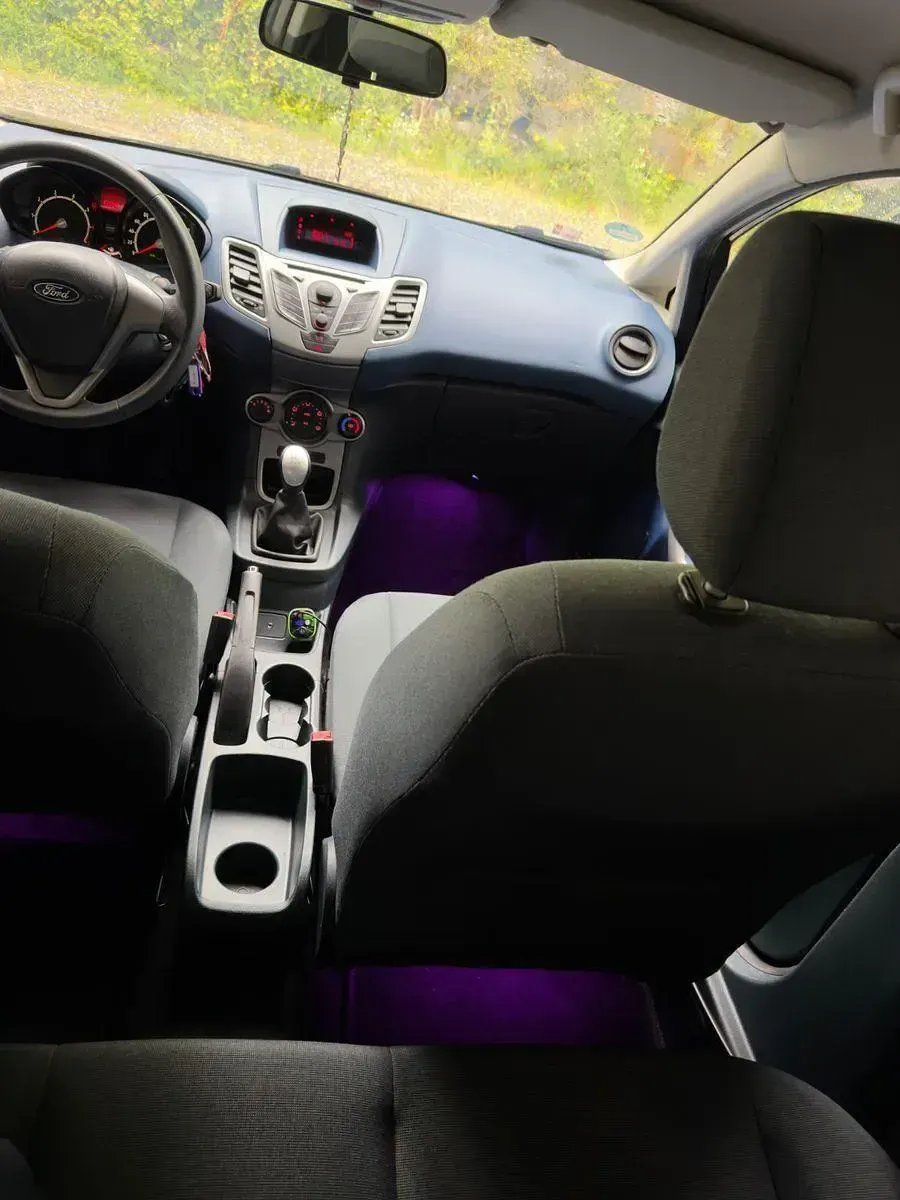 Gebraucht Ford Fiesta 60 PS (44 kW) 2009 Blau Kleinwagen