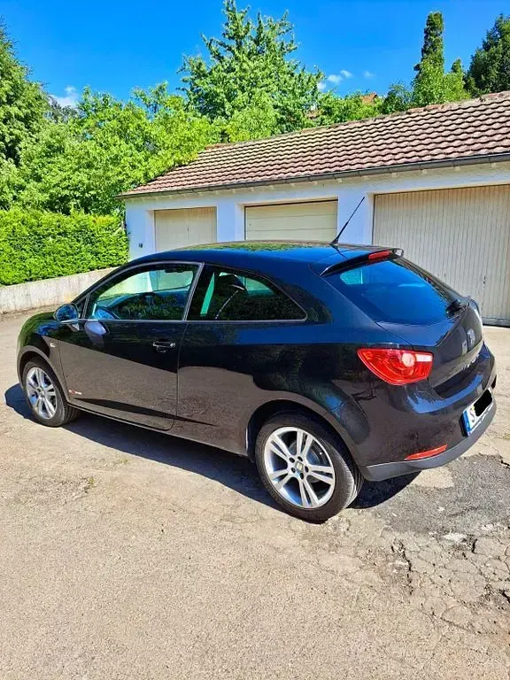 Gebraucht Seat Ibiza SC Style 86 PS (63 kW) 2011 Schwarz Kleinwagen