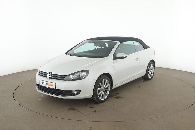 Gebraucht VW Golf Cabriolet LOUNGE 2015 Weiß Cabrio
