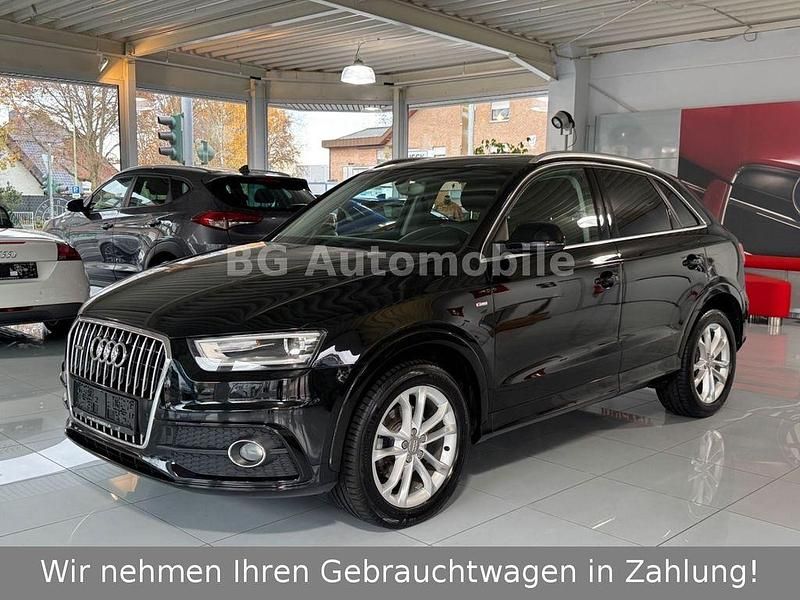 Schwarz Gebraucht 2014 Audi Q3 S-Line SUV | 11.990 € (Guter Preis) - Bild 1/4