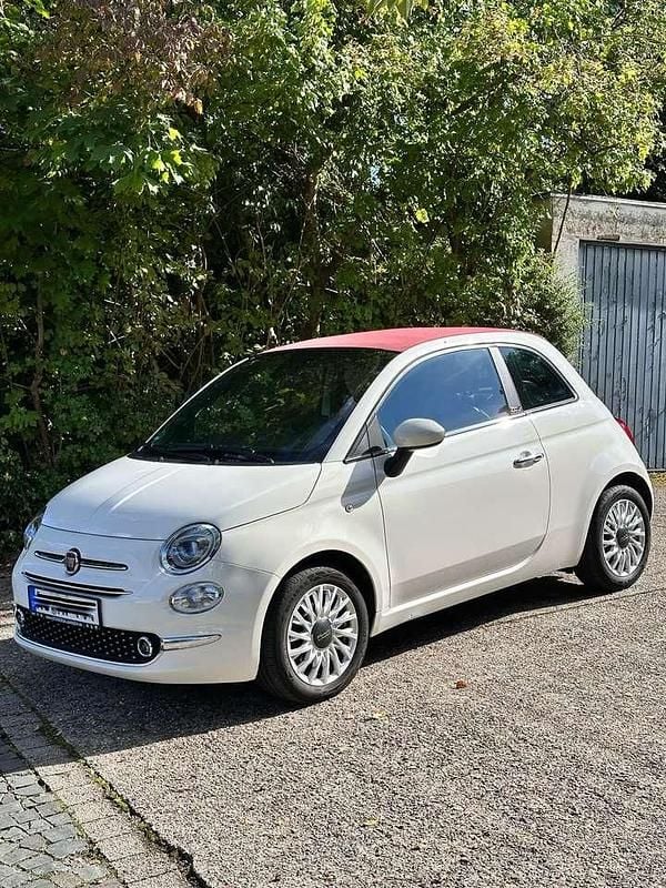 Weiß Gebraucht 2021 Fiat 500 Dolcevita Cabrio | 10.000 € (Guter Preis) - Bild 1/4