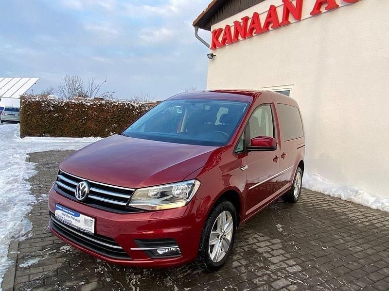 Gebraucht VW Caddy 102 PS (75 kW) 2015 Rot Van / Kleinbus