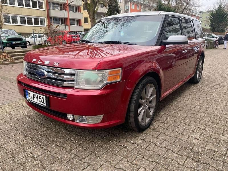 Rot Gebraucht 2009 Ford Flex Limited SUV | 9.850 € - Bild 1/4