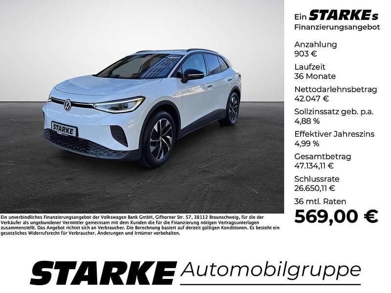 Mondsteingrau schwarz Gebraucht 2025 VW ID.4 Pro SUV | 42.950 € (Fairer Preis) - Bild 1/4