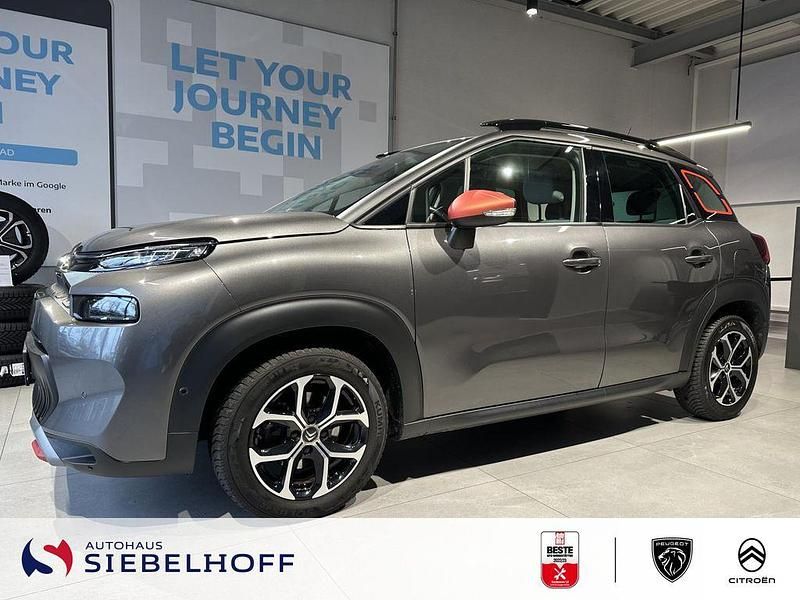 Grau Gebraucht 2021 Citroën C3 Aircross PureTech SUV | 11.950 € (Fairer Preis) - Bild 1/4