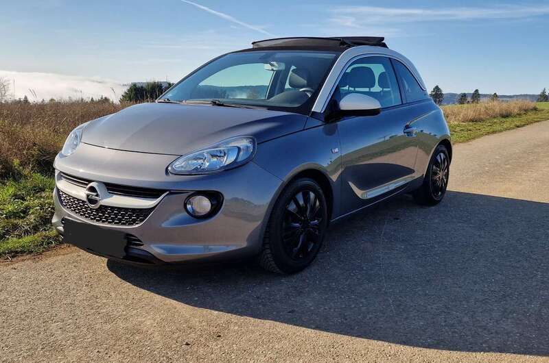 Grau Gebraucht 2015 Opel Adam Open Air Kleinwagen | 7.000 € (Fairer Preis) - Bild 1/4