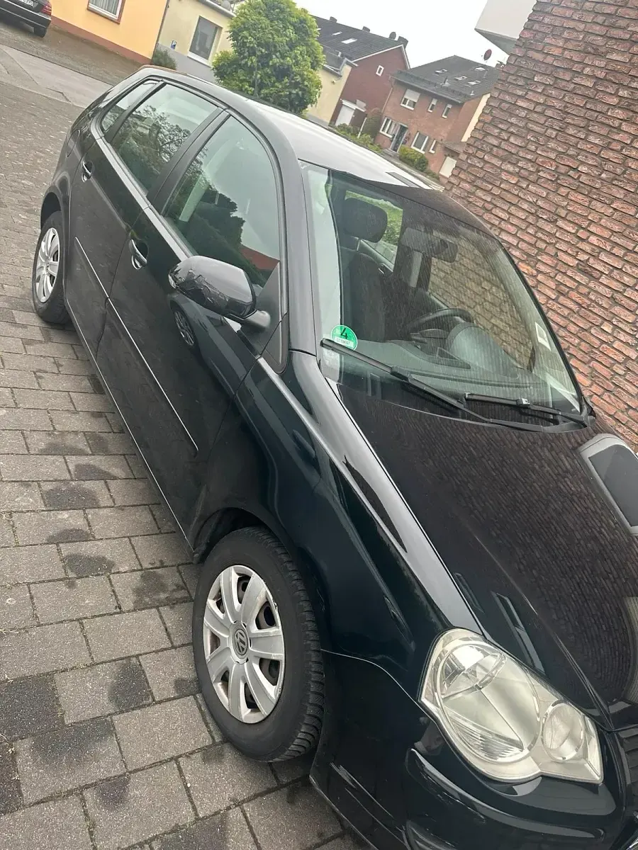 Gebraucht VW Polo 80 PS (58 kW) 2008 Schwarz Kleinwagen