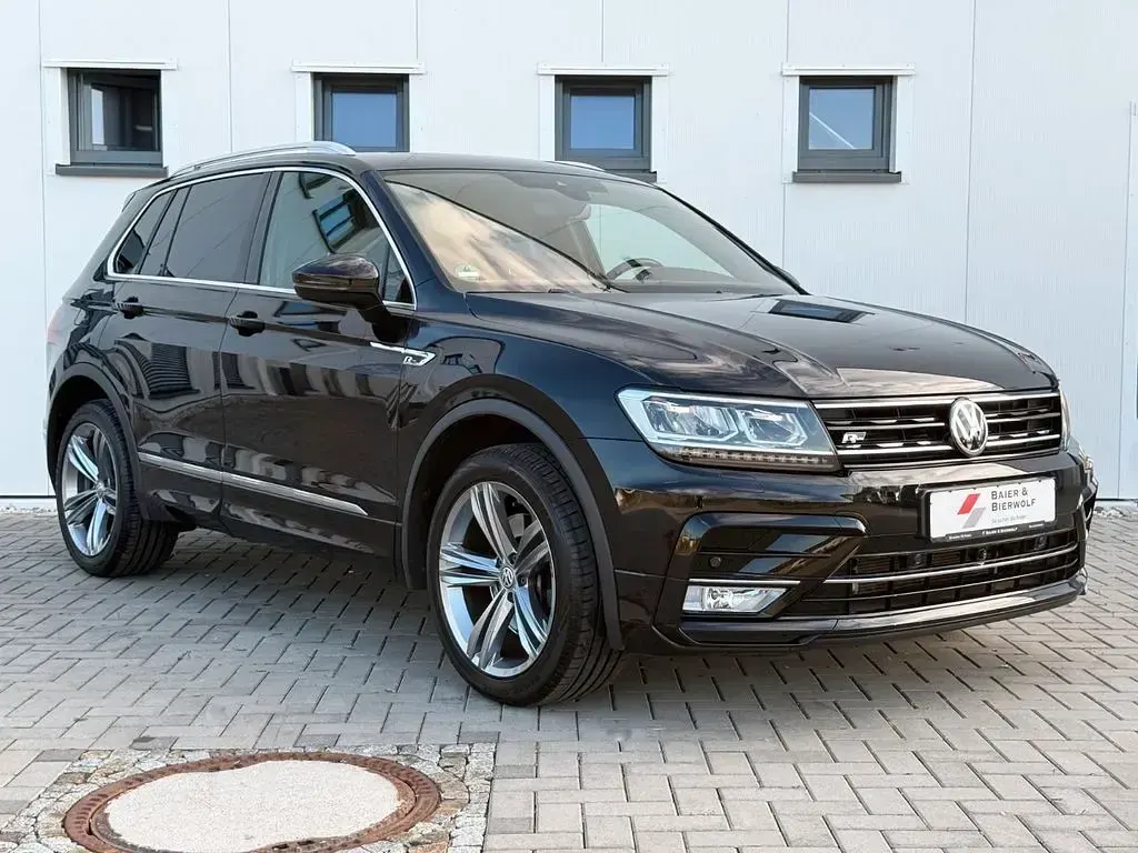 Używany VW Tiguan R-line 220 KM (161 kW) 2017 Czarny SUV