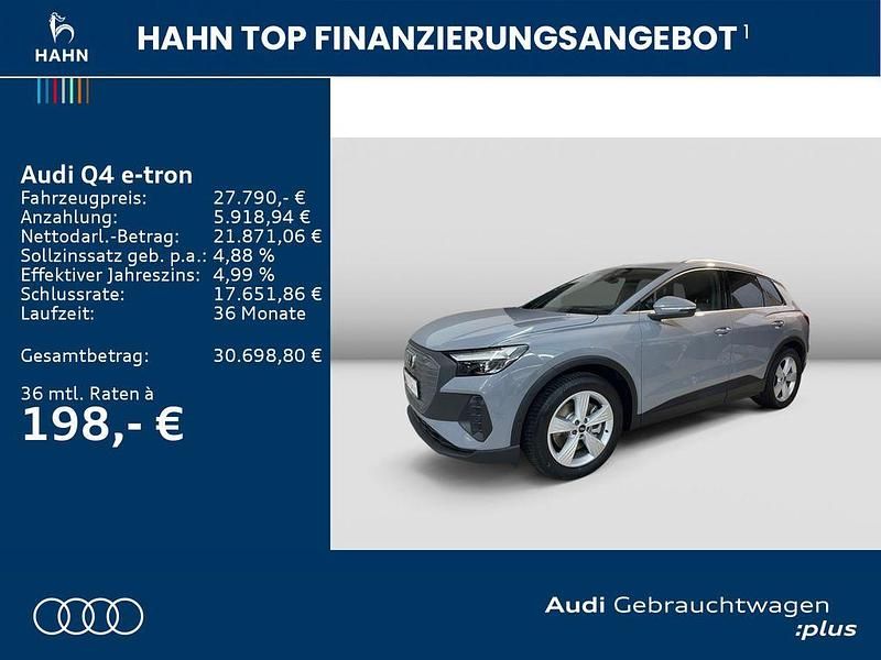 Gebraucht Audi Q4 e-tron 150 kW (204 PS) 2022 Grau SUV