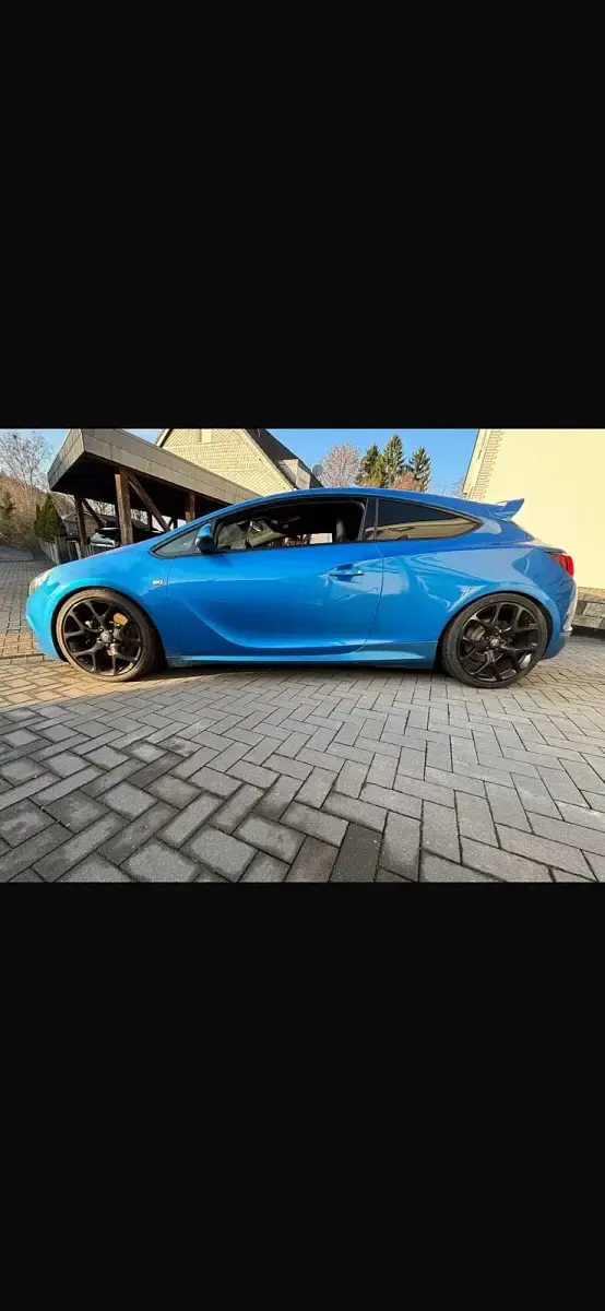 Gebraucht Opel Astra GTC OPC 280 PS (205 kW) 2013 Blau Coupé