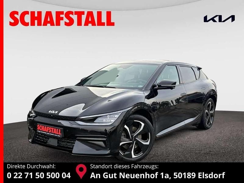 Schwarz ((abp) auroraschwarz met) Gebraucht 2023 Kia EV6 GT-Line SUV | 37.979 € (Fairer Preis) - Bild 1/3