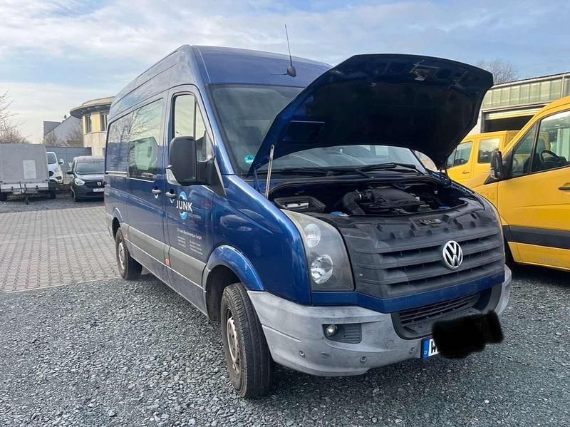 Mistralblau perleffekt Gebraucht 2013 VW Crafter Van | 11.990 € - Bild 1/4