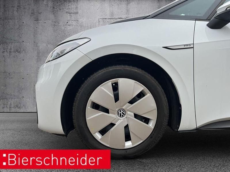 Gebraucht VW ID.3 Pro 150 kW (204 PS) 2021 Weiss Kleinwagen