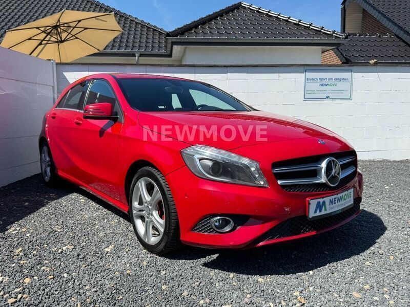 Rot Gebraucht 2013 Mercedes A180 Limousine | 9.990 € (Fairer Preis) - Bild 1/4