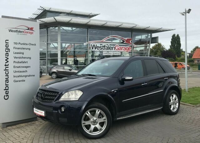 Blau metallic Gebraucht 2007 Mercedes ML420 AMG SUV | 5.990 € (Superpreis) - Bild 1/4
