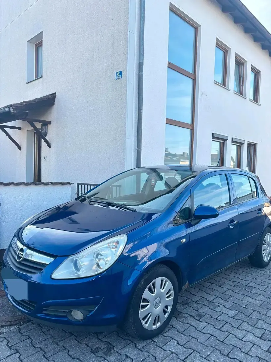 Brugt Opel Corsa 90 HK (66 kW) 2007 Blå Hatchback