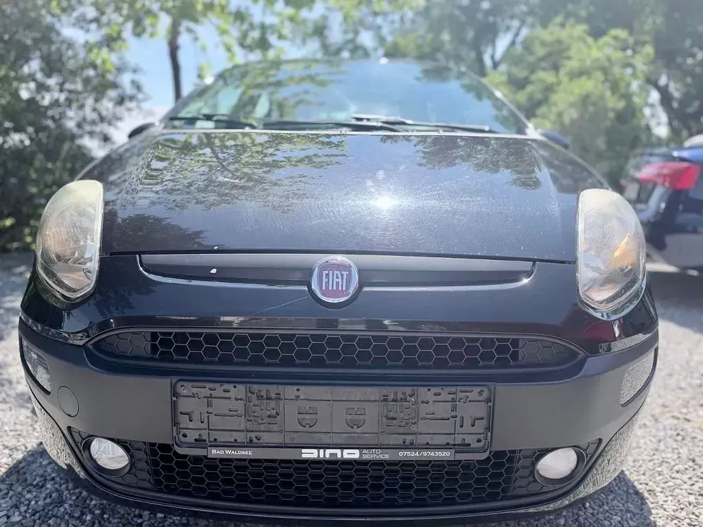 Gebraucht Fiat Punto Evo Racing 135 PS (99 kW) 2010 Schwarz Kleinwagen