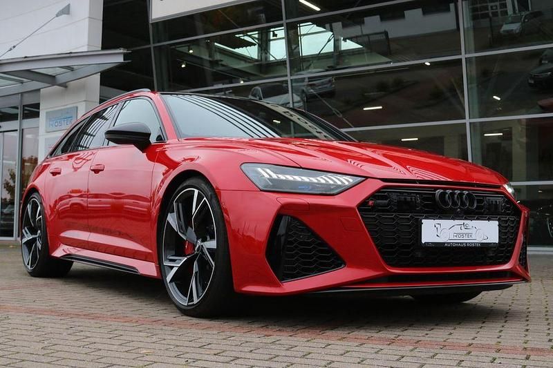 Rot Gebraucht 2019 Audi RS6 Sport Kombi | 74.900 € (Teuer) - Bild 1/4