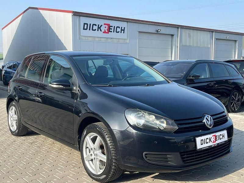 Gebraucht VW Golf VI 80 PS (58 kW) 2009 Schwarz Kleinwagen