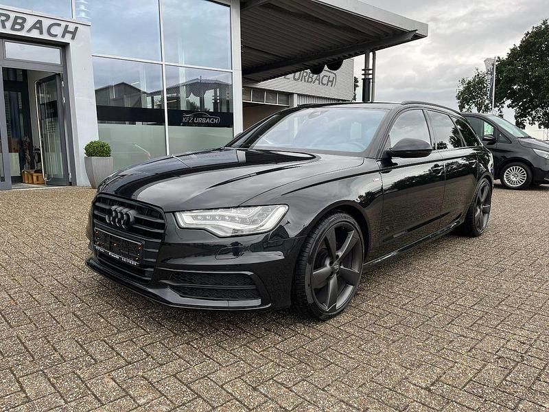 Schwarz Gebraucht 2014 Audi A6 S-Line Kombi | 17.999 € (Teuer) - Bild 1/4