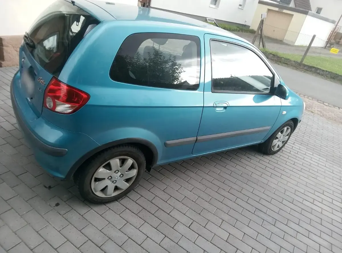 Gebraucht Hyundai Getz 85 PS (62 kW) 2004 Blau Kleinwagen
