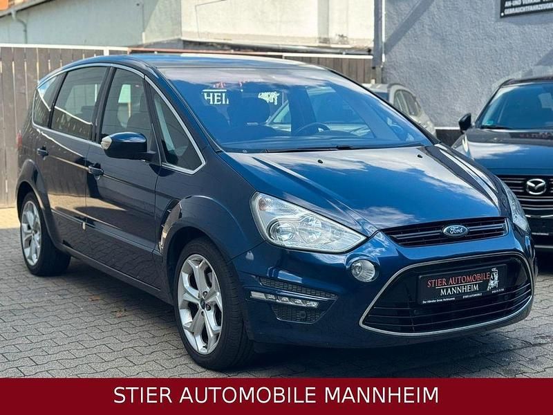 Gebraucht Ford S-MAX Titanium 203 PS (149 kW) 2012 Blau Van / Kleinbus