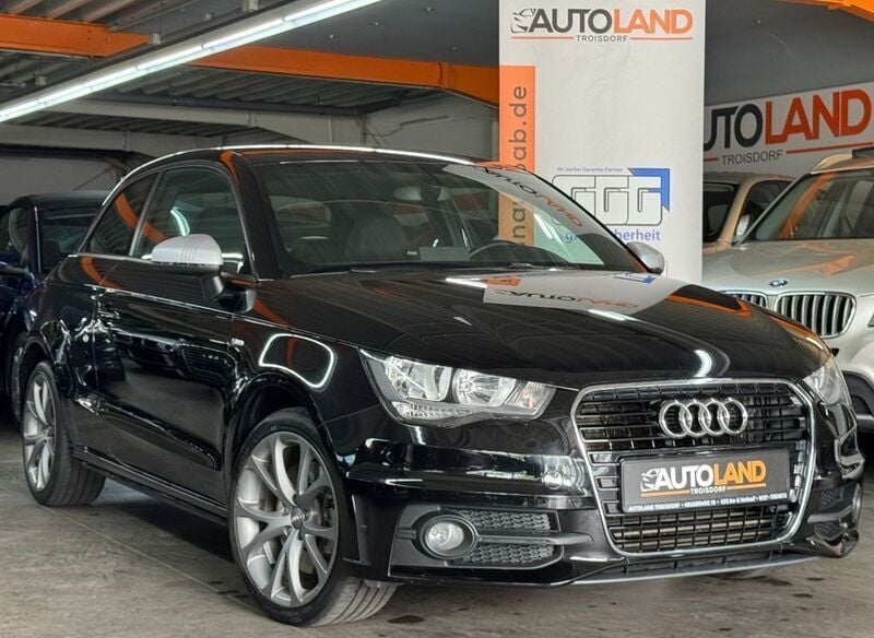 Schwarz Gebraucht 2013 Audi A1 S-Line Kleinwagen | 14.999 € (Fairer Preis) - Bild 1/4