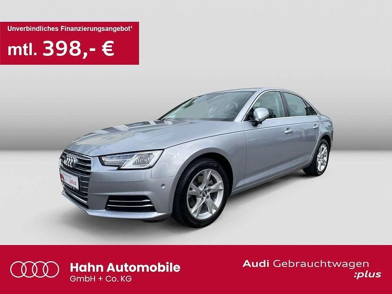 Florettsilber metallic Gebraucht 2018 Audi A4 Sport Limousine | 19.990 € (Fairer Preis) - Bild 1/3