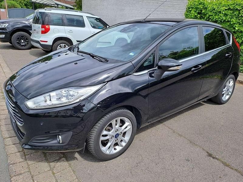 Gebraucht Ford Fiesta ST-Line 125 PS (91 kW) 2017 Schwarz Kleinwagen