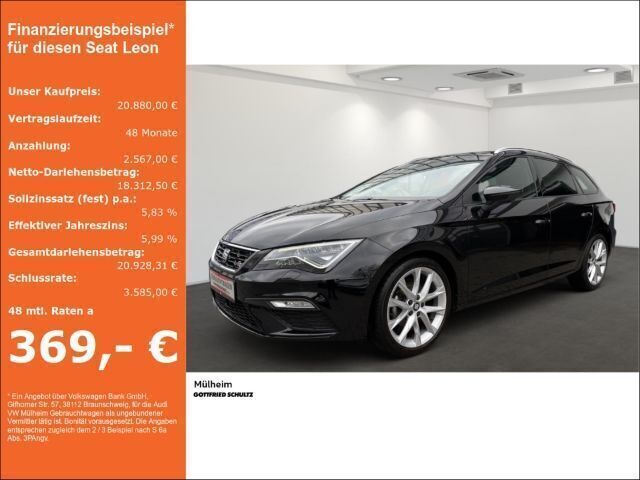 Schwarz Gebraucht 2020 Seat Leon ST FR Kombi | 18.890 € (Fairer Preis) - Bild 1/4