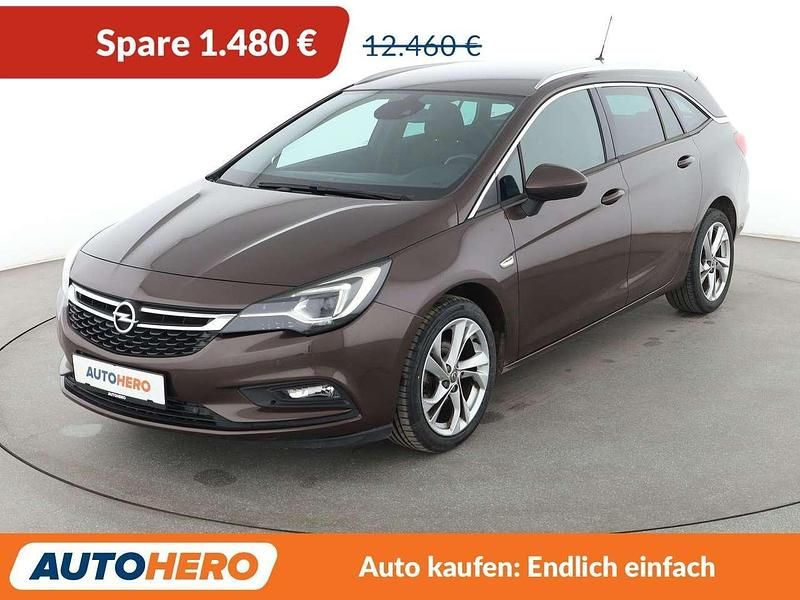 Gebraucht Opel Astra Dynamic 125 PS (91 kW) 2018 Braun Kombi
