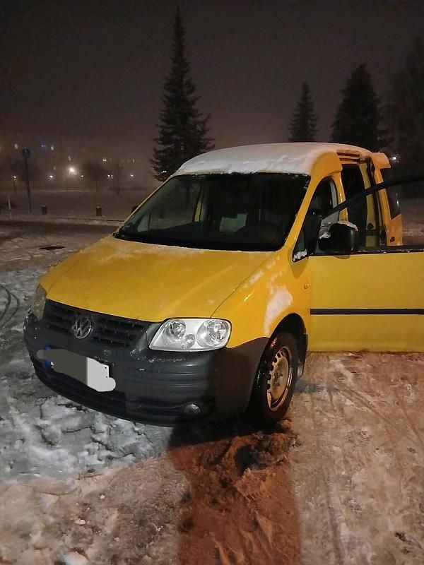 Gelb Gebraucht 2006 VW Caddy Van / Kleinbus | 700 € (Superpreis) - Bild 1/4