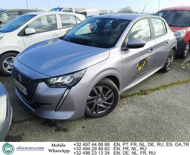 Gebraucht Peugeot 208 Active 99 PS (72 kW) 2021 Silber Kleinwagen