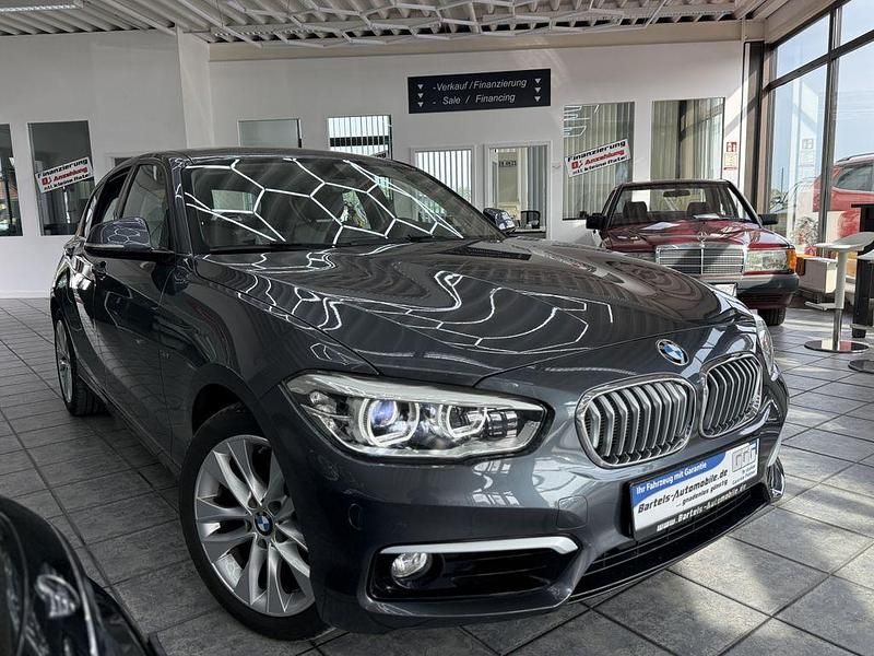 Mineralgrau metallic Gebraucht 2016 BMW 118 Urban Line Kleinwagen | 15.650 € (Fairer Preis) - Bild 1/4