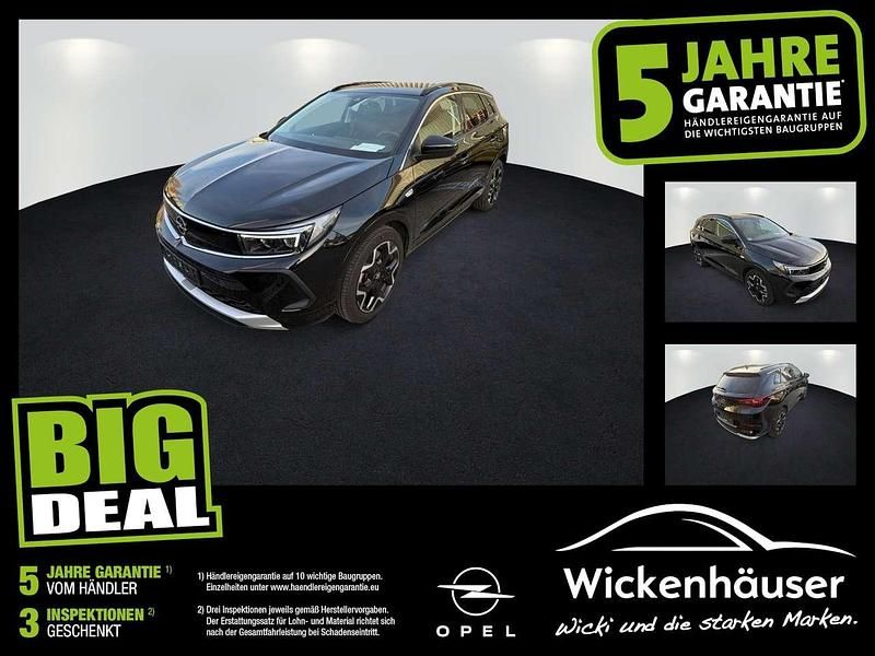 Diamant schwarz/karbon schwarz Gebraucht 2022 Opel Grandland X Ultimate SUV | 25.990 € (Fairer Preis) - Bild 1/4