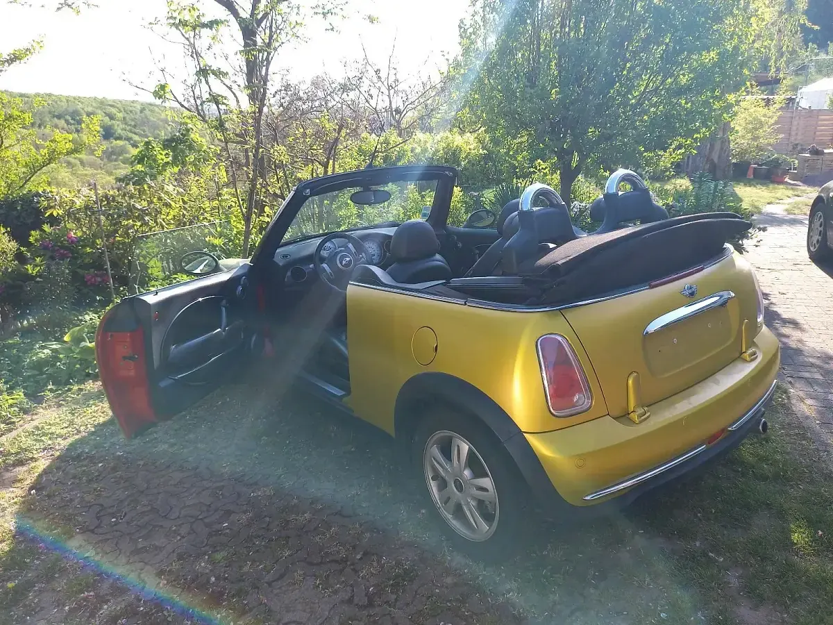 Gebraucht Mini Cooper Cabriolet 89 PS (65 kW) 2004 Gold Cabrio