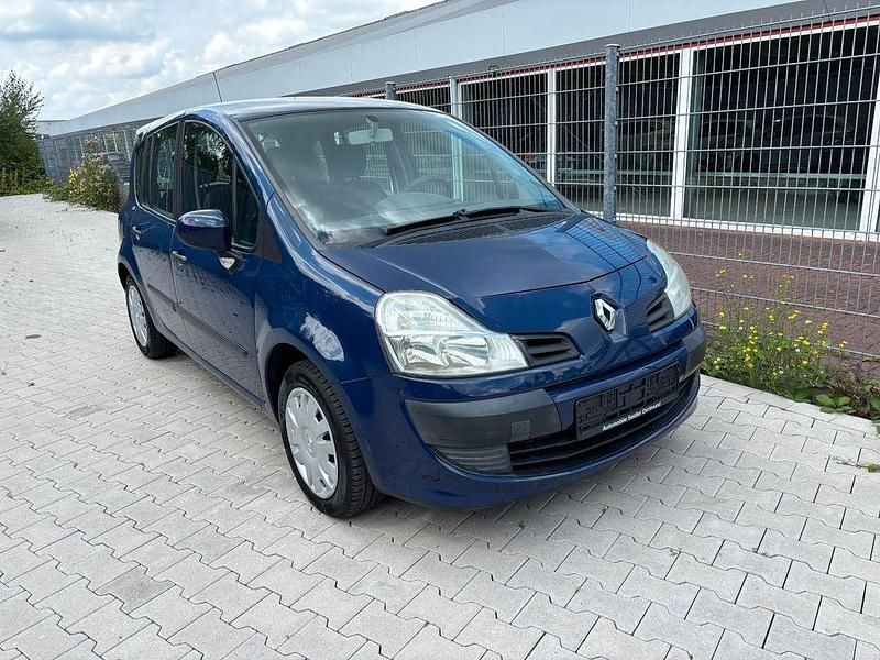 Gebraucht Renault Grand Modus Authentique 101 PS (74 kW) 2008 Blau Van / Kleinbus