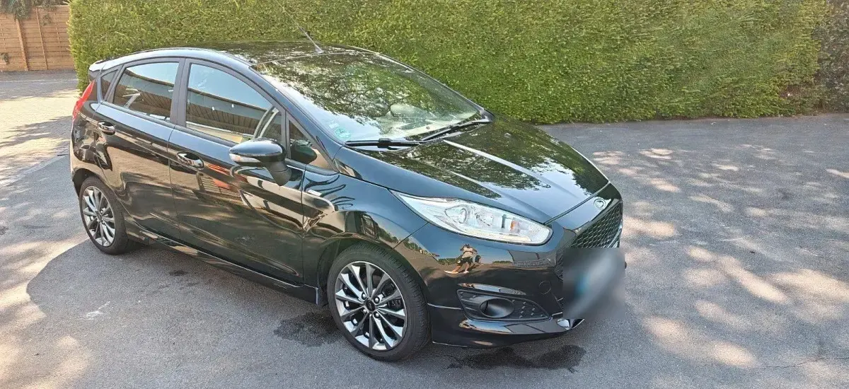 Gebraucht Ford Fiesta ST-Line 101 PS (74 kW) 2017 Schwarz Kleinwagen